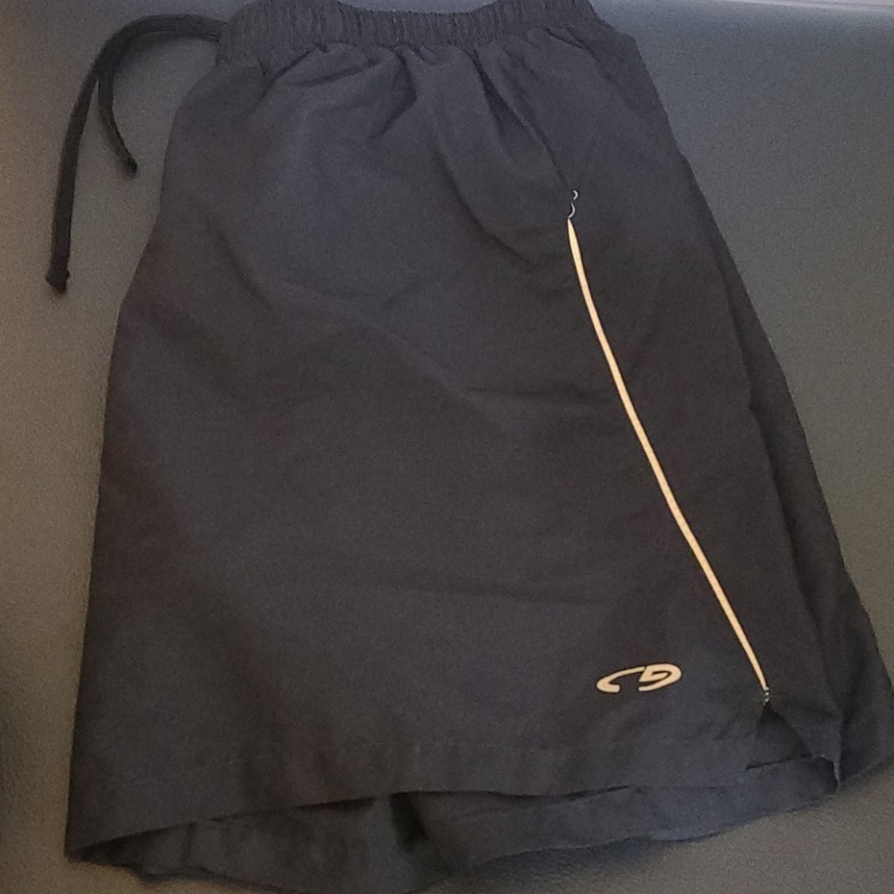 3 pair of Men's shorts black,blue,gray